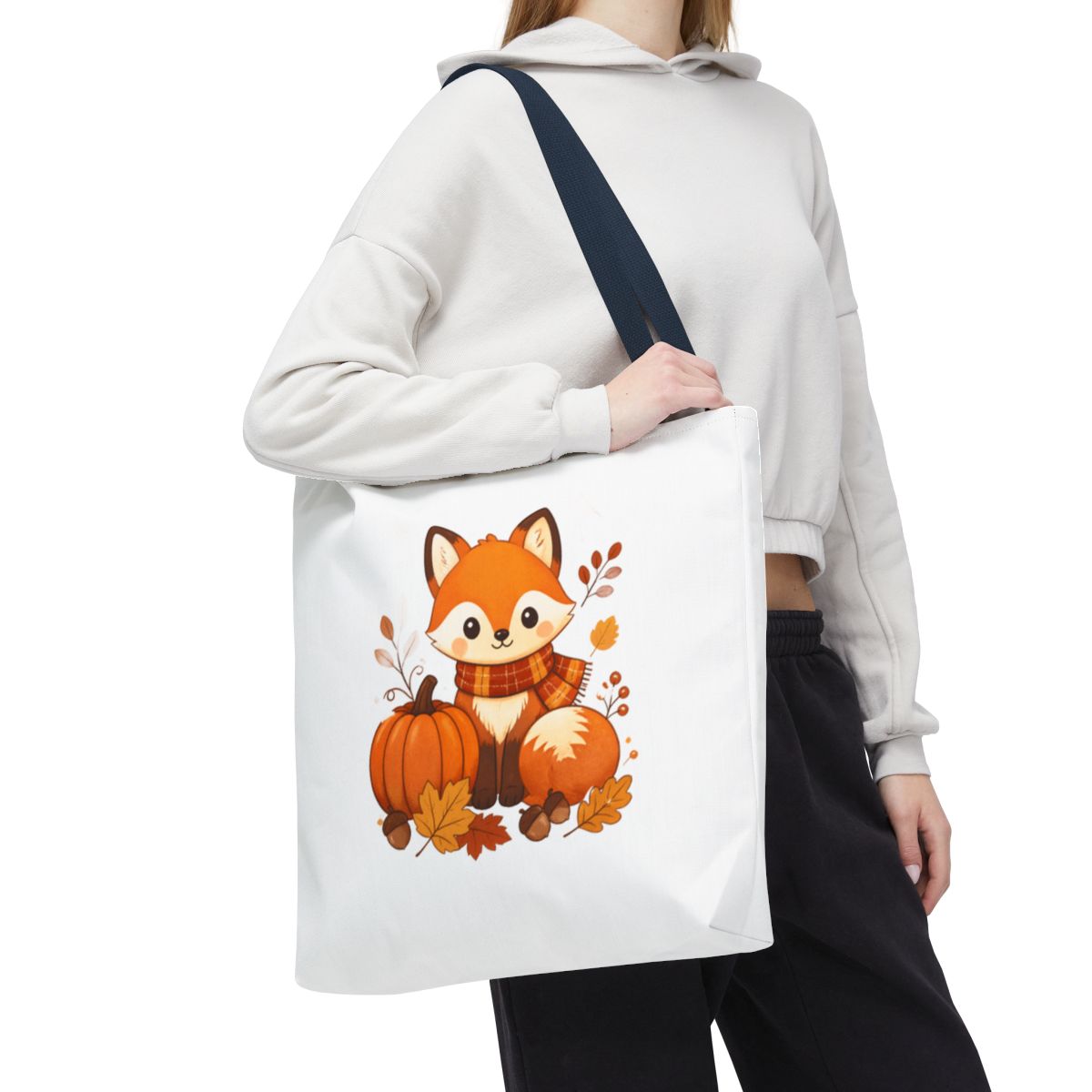 FALL FOX TOTE BAG