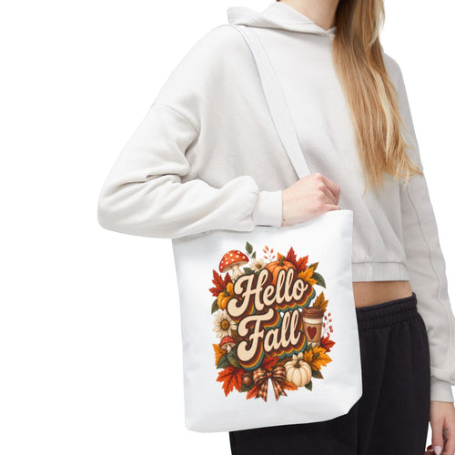 HELLO FALL TOTE BAG