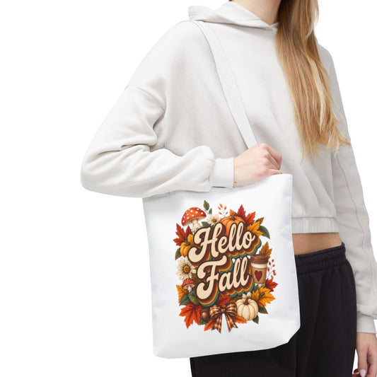 HELLO FALL TOTE BAG
