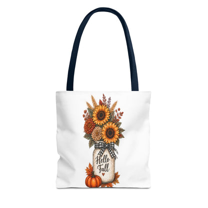 HELLO FALL SUNFLOWER TOTE BAG