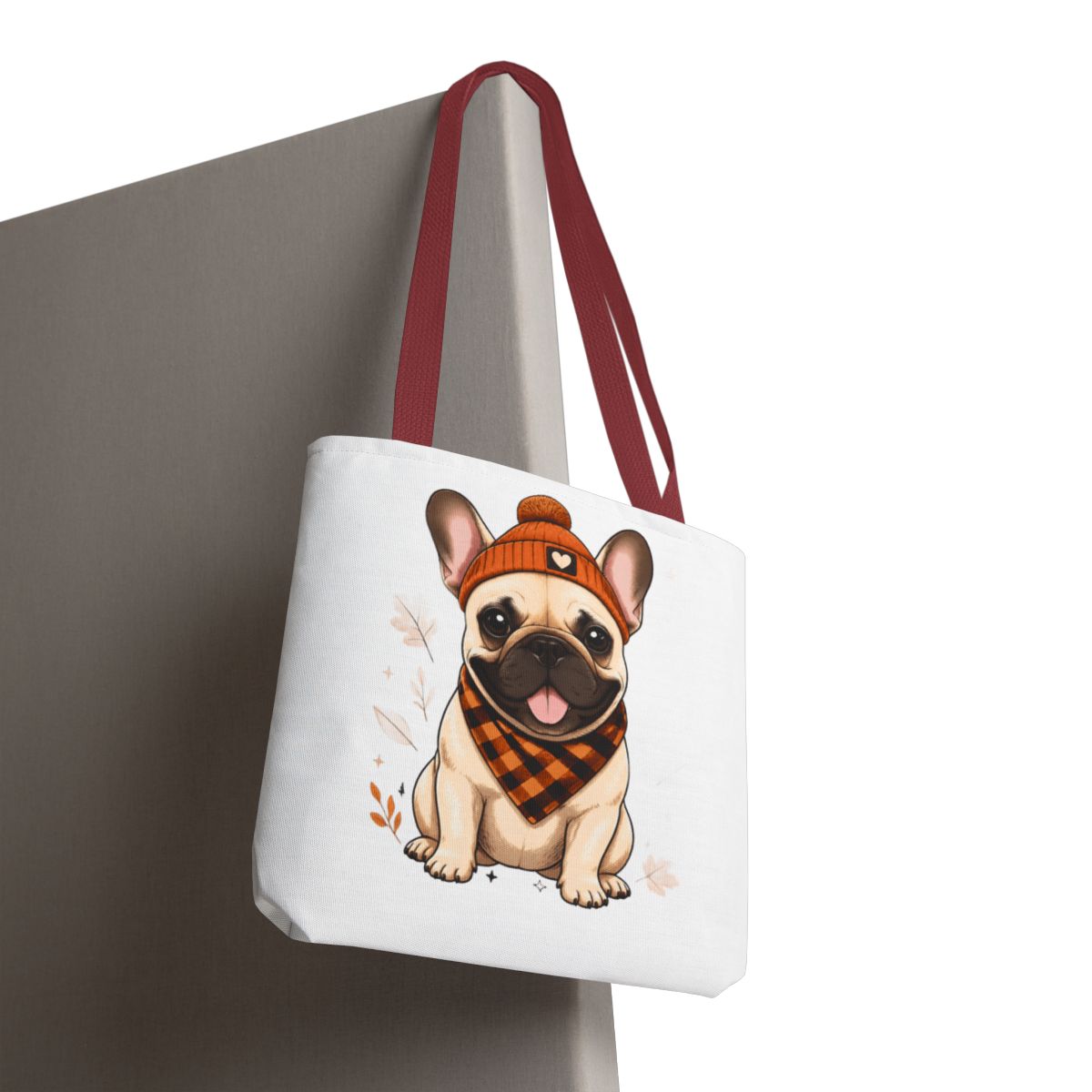 FALL BANDANA FRENCHIE TOTE BAG