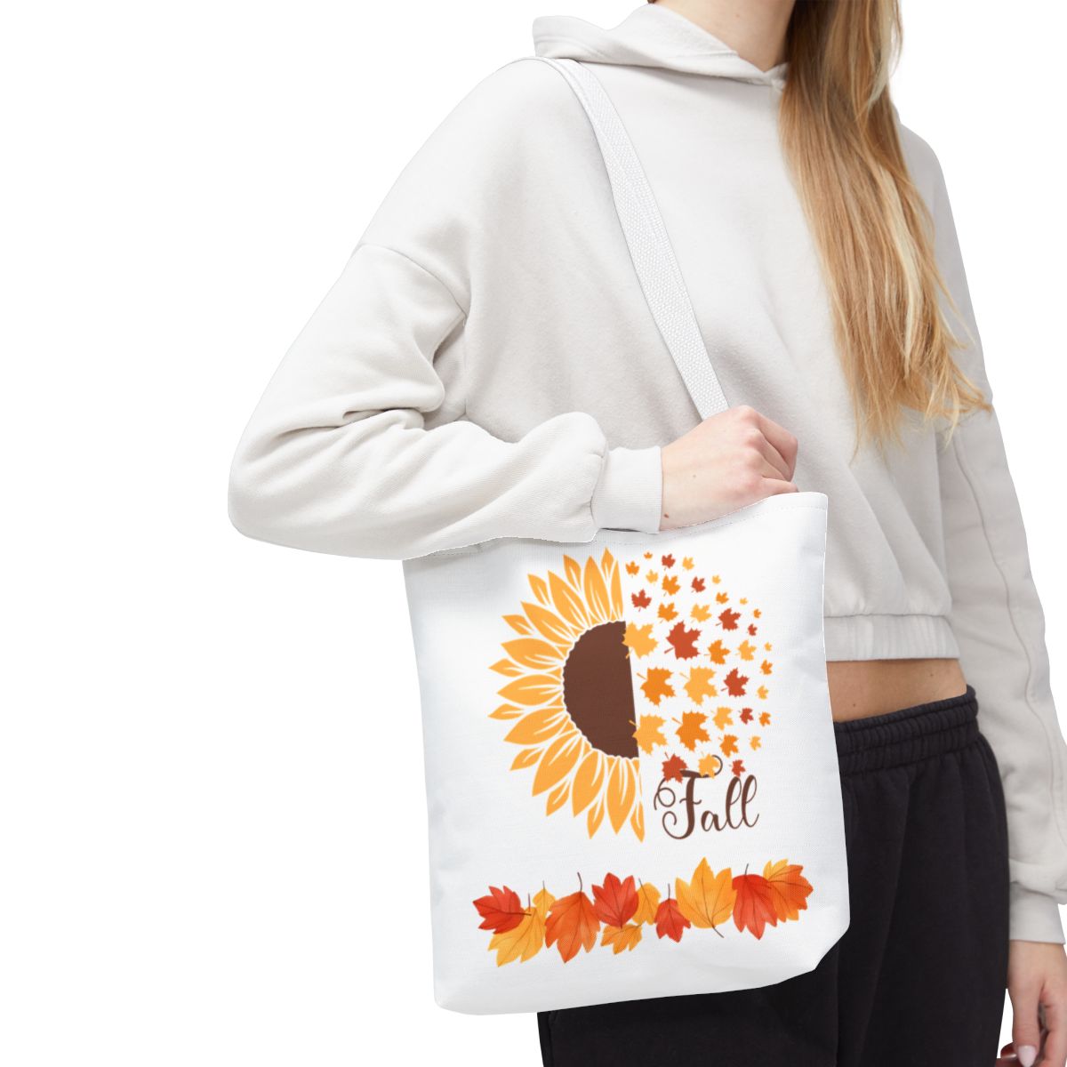 FALL SUNFLOWER TOTE BAG