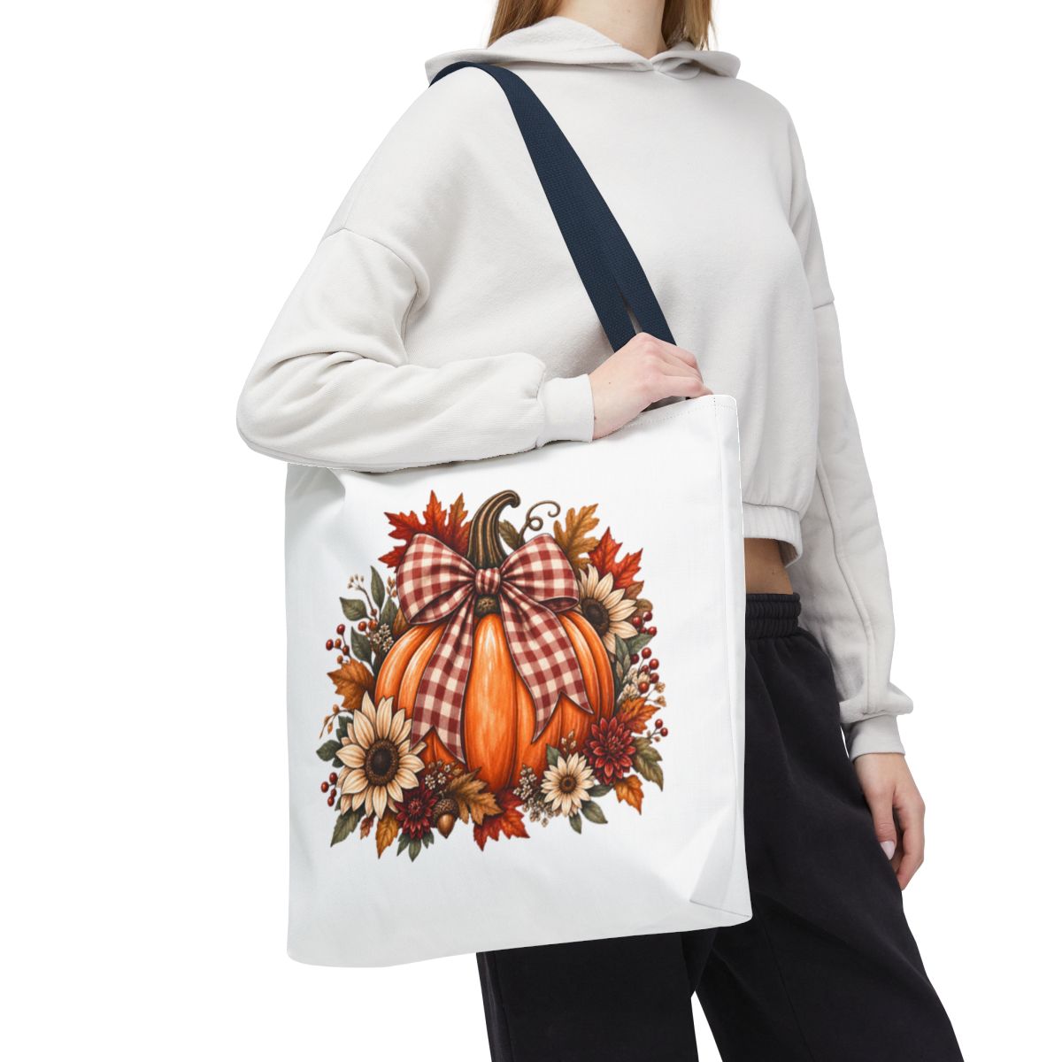FALL PUMPKIN TOTE BAG