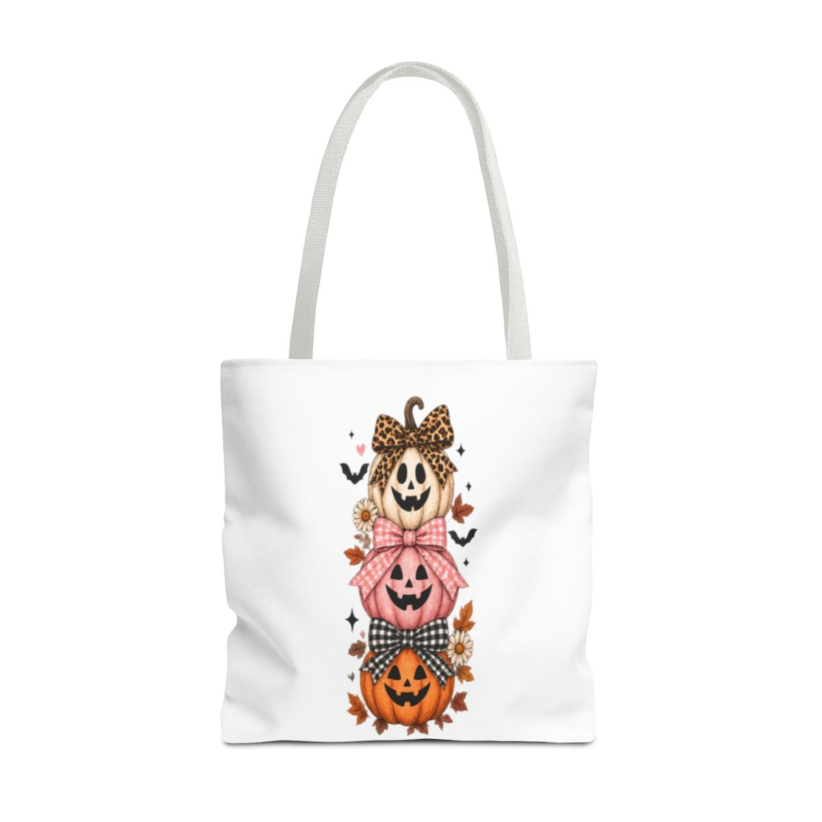 STACK OF PUMPKINS TOTE BAG