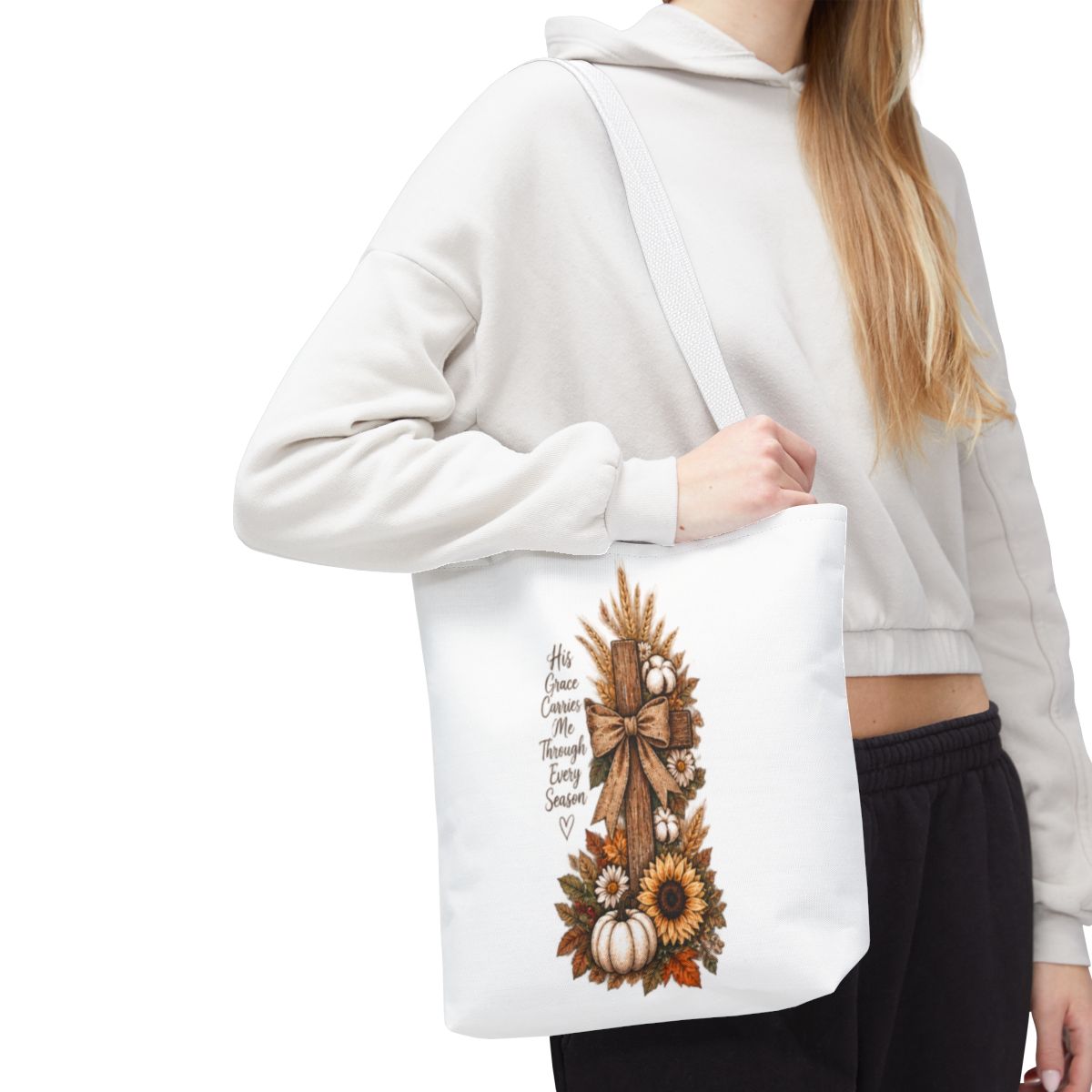 FALL CROSS TOTE BAG