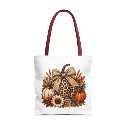 LEOPARD PUMPKIN TOTE BAG