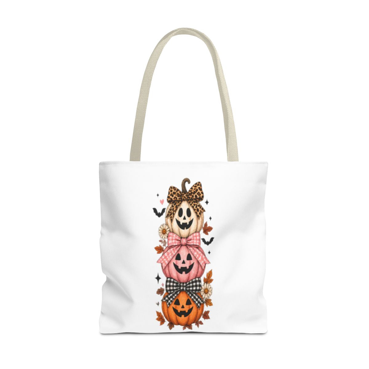 STACK OF PUMPKINS TOTE BAG