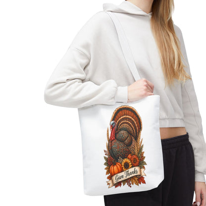 GIVE THANKS TOTE BAG