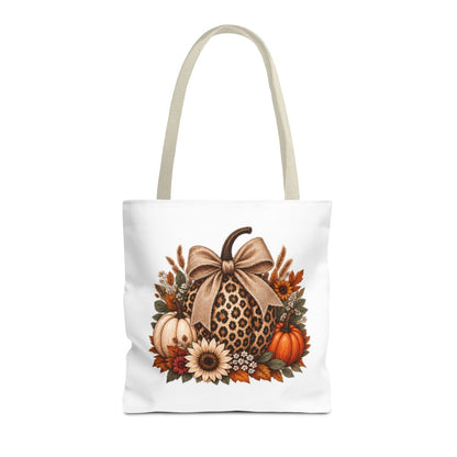 LEOPARD PUMPKIN TOTE BAG