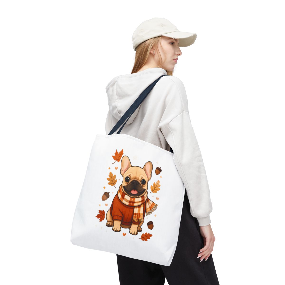 FALL FRENCHIE TOTE BAG