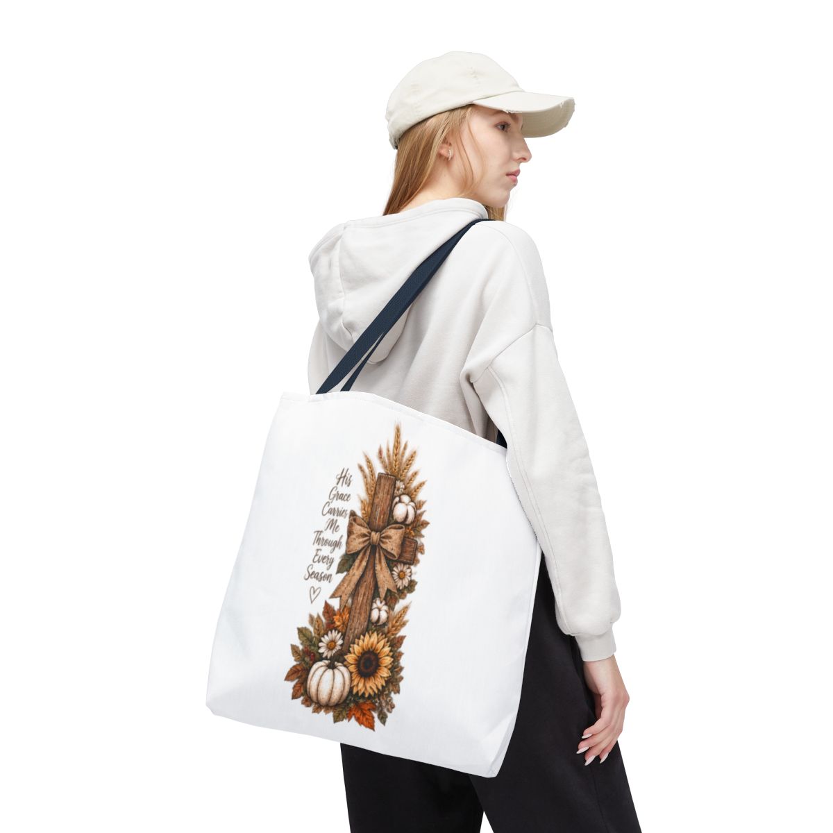 FALL CROSS TOTE BAG