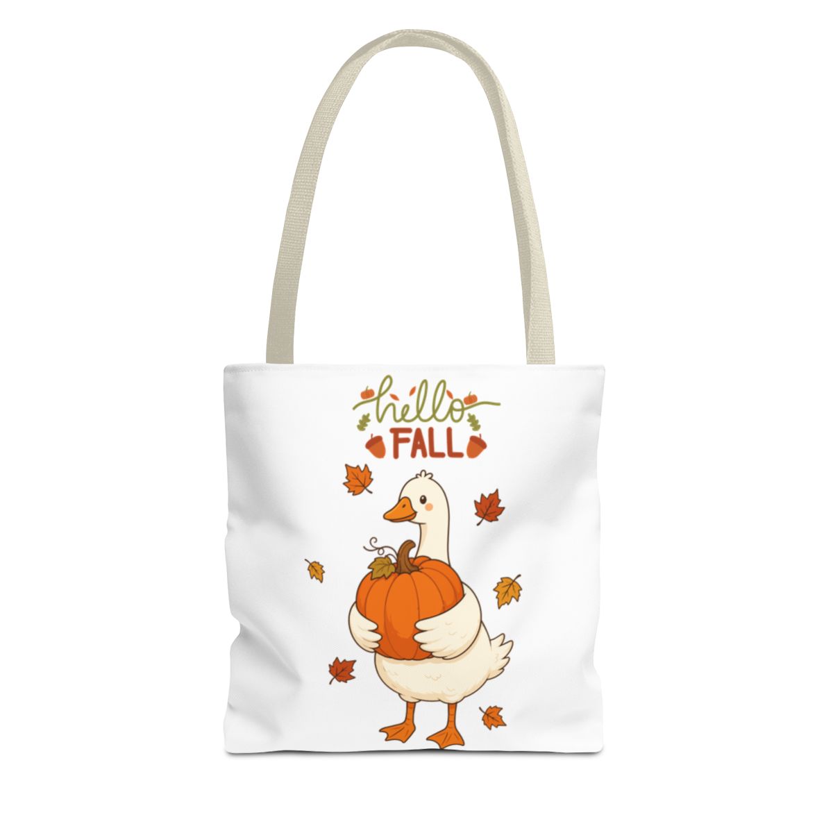 HELLO FALL GOOSE TOTE BAG