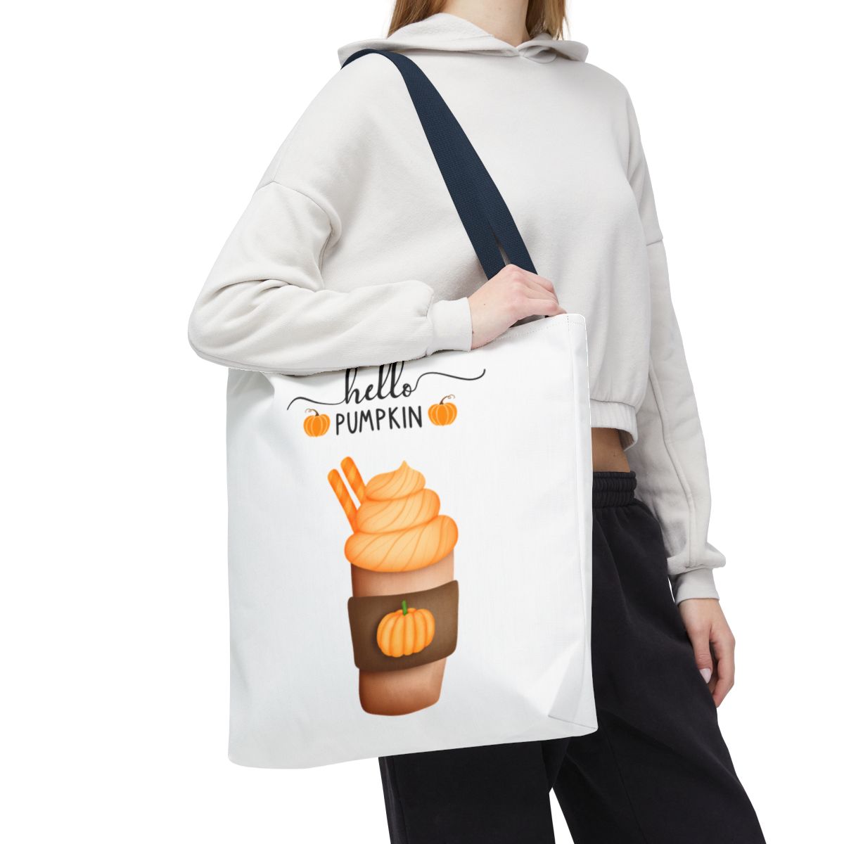 HELLO PUMPKIN TOTE BAG