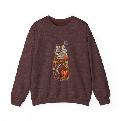 FALL FOOTBALL Unisex Heavy Blend™ Crewneck Sweatshirt