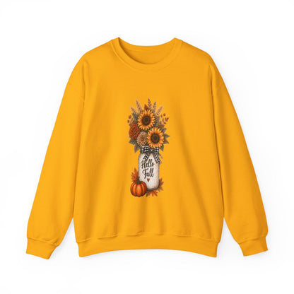HELLO FALL Unisex Heavy Blend™ Crewneck Sweatshirt