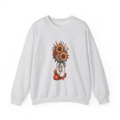 HELLO FALL Unisex Heavy Blend™ Crewneck Sweatshirt