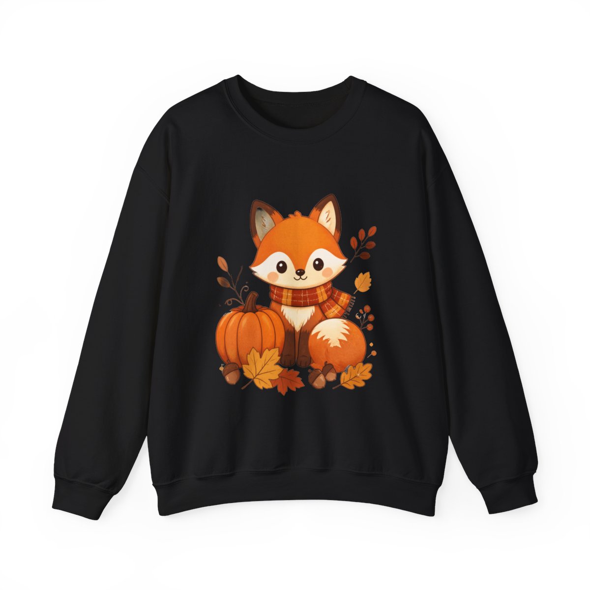 FALL FOX Unisex Heavy Blend™ Crewneck Sweatshirt