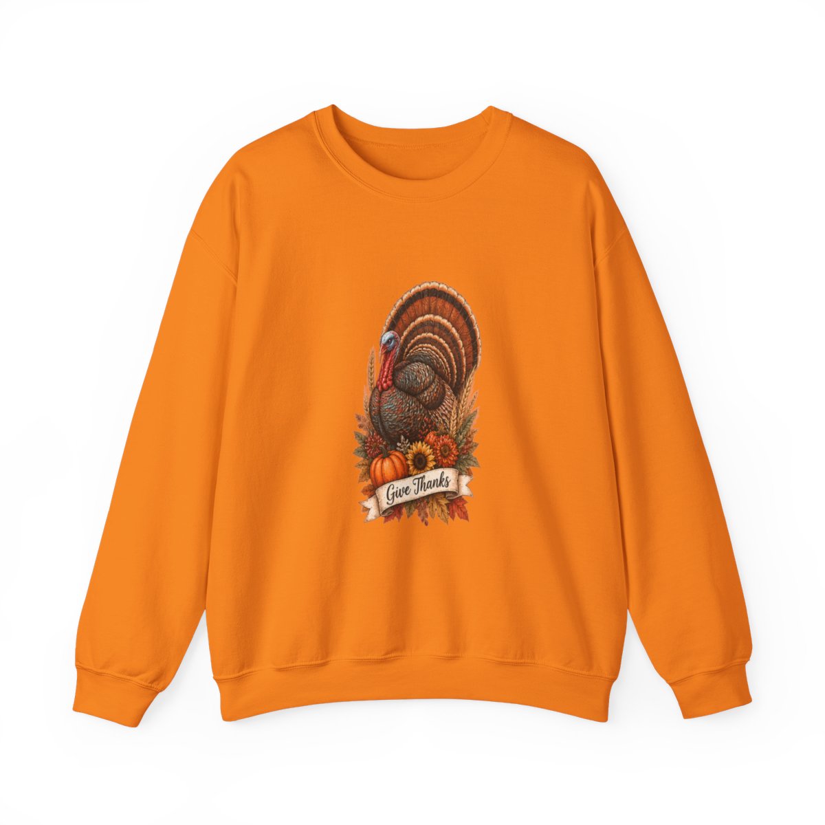 GIVE THANKS Unisex Heavy Blend™ Crewneck Sweatshirt