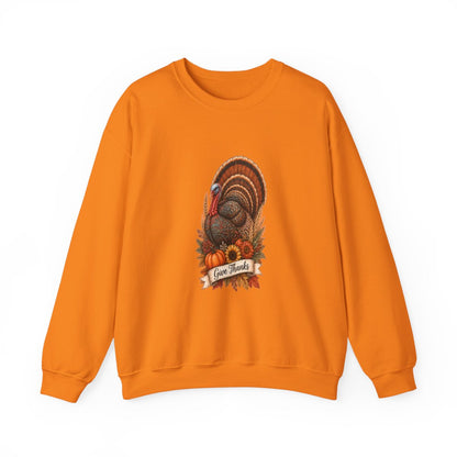 GIVE THANKS Unisex Heavy Blend™ Crewneck Sweatshirt
