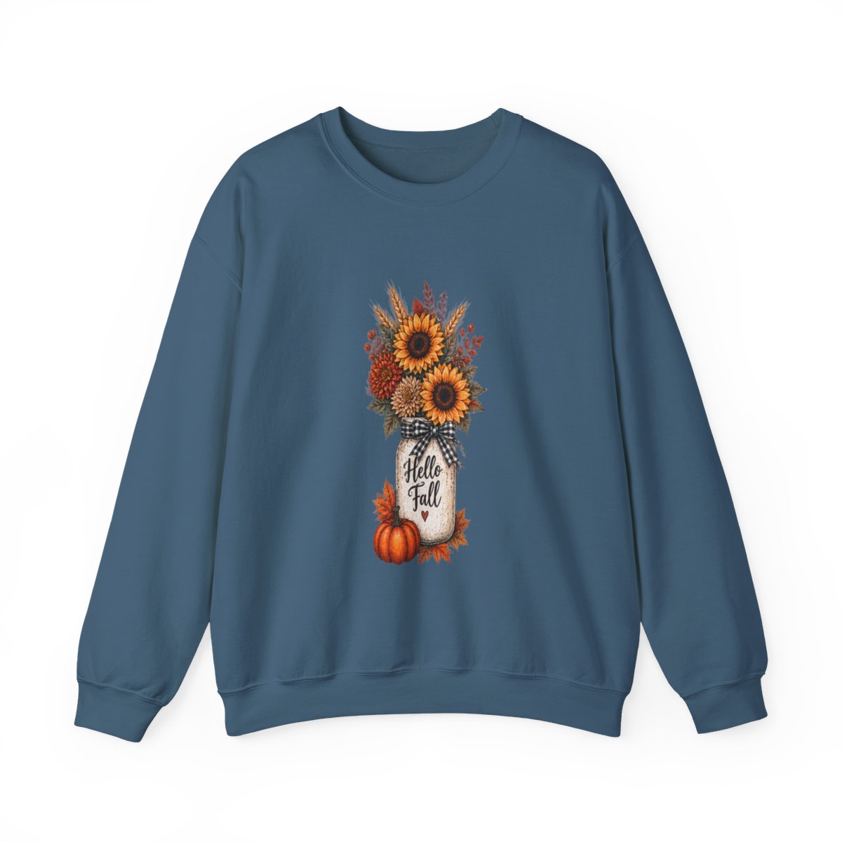 HELLO FALL Unisex Heavy Blend™ Crewneck Sweatshirt