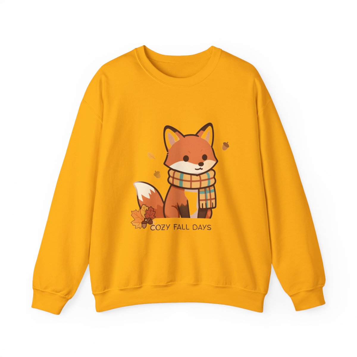 FALL FOX COZY Unisex Heavy Blend™ Crewneck Sweatshirt