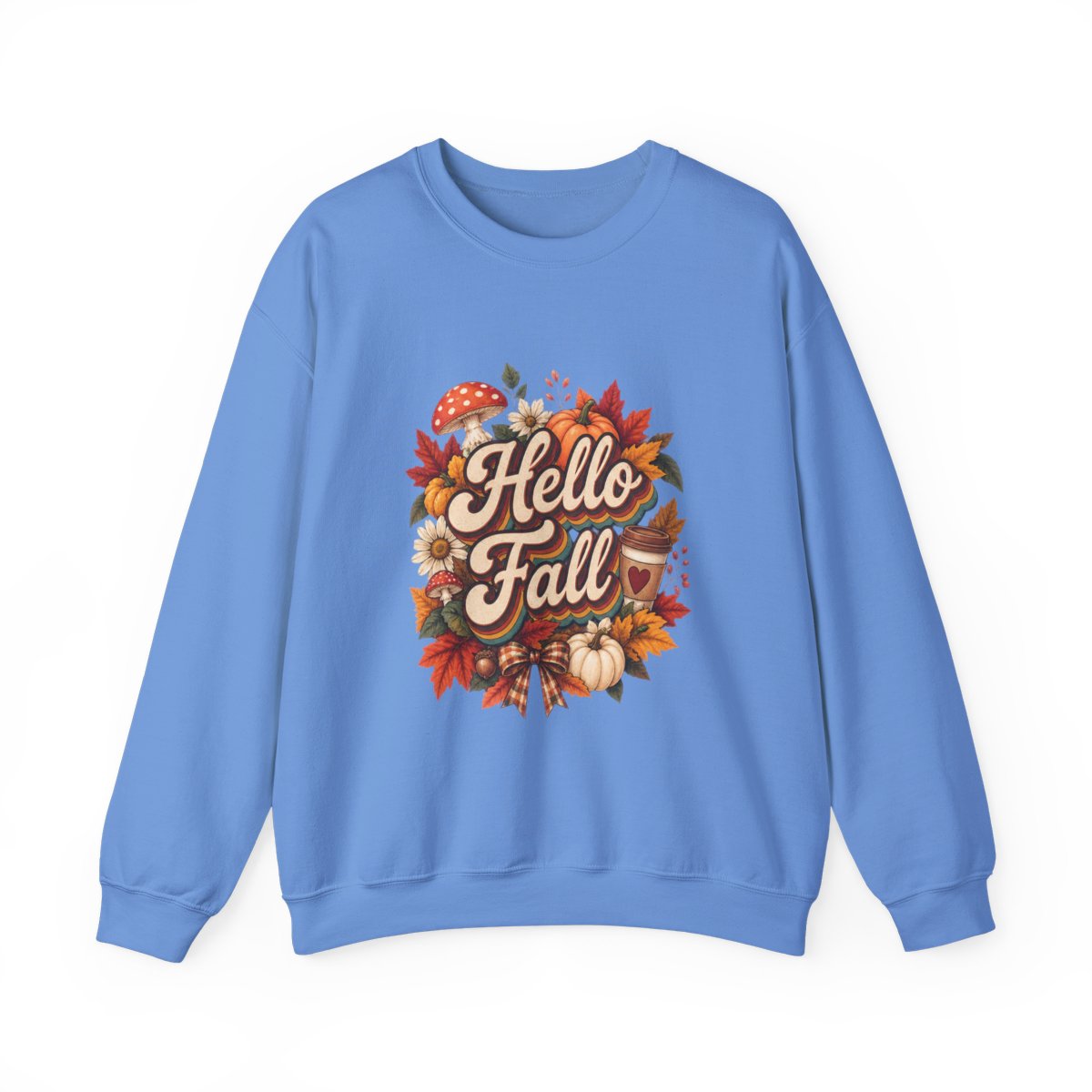 HELLO FALL Unisex Heavy Blend™ Crewneck Sweatshirt