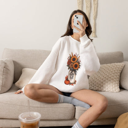 HELLO FALL Unisex Heavy Blend™ Crewneck Sweatshirt