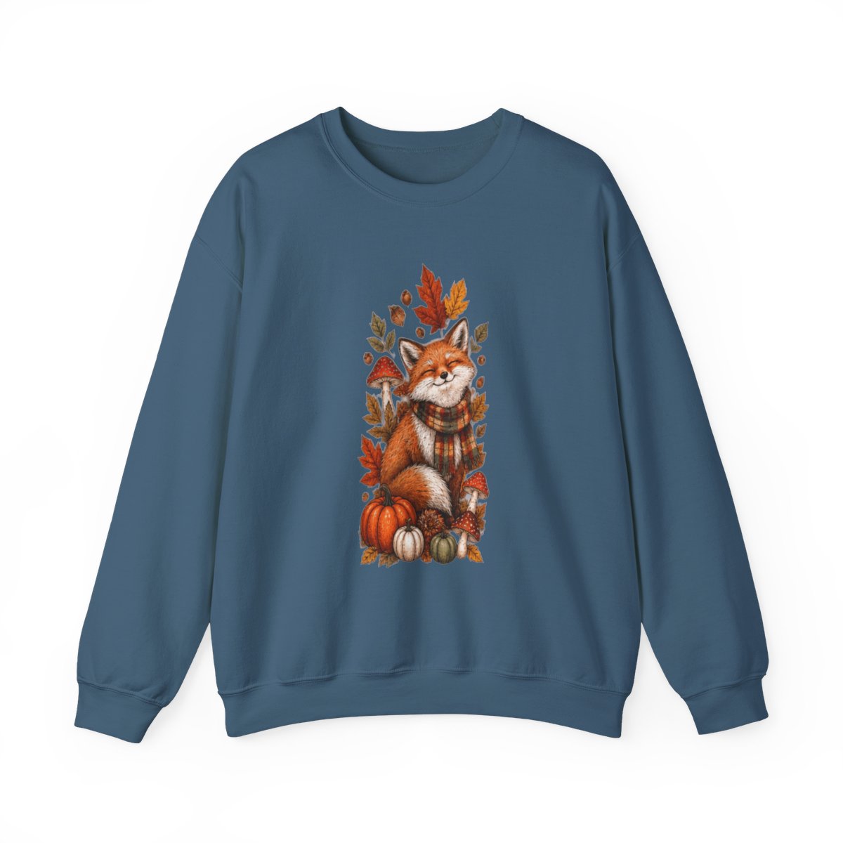 FALL FOX Unisex Heavy Blend™ Crewneck Sweatshirt