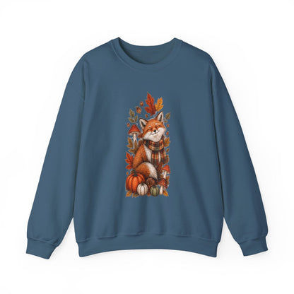 FALL FOX Unisex Heavy Blend™ Crewneck Sweatshirt