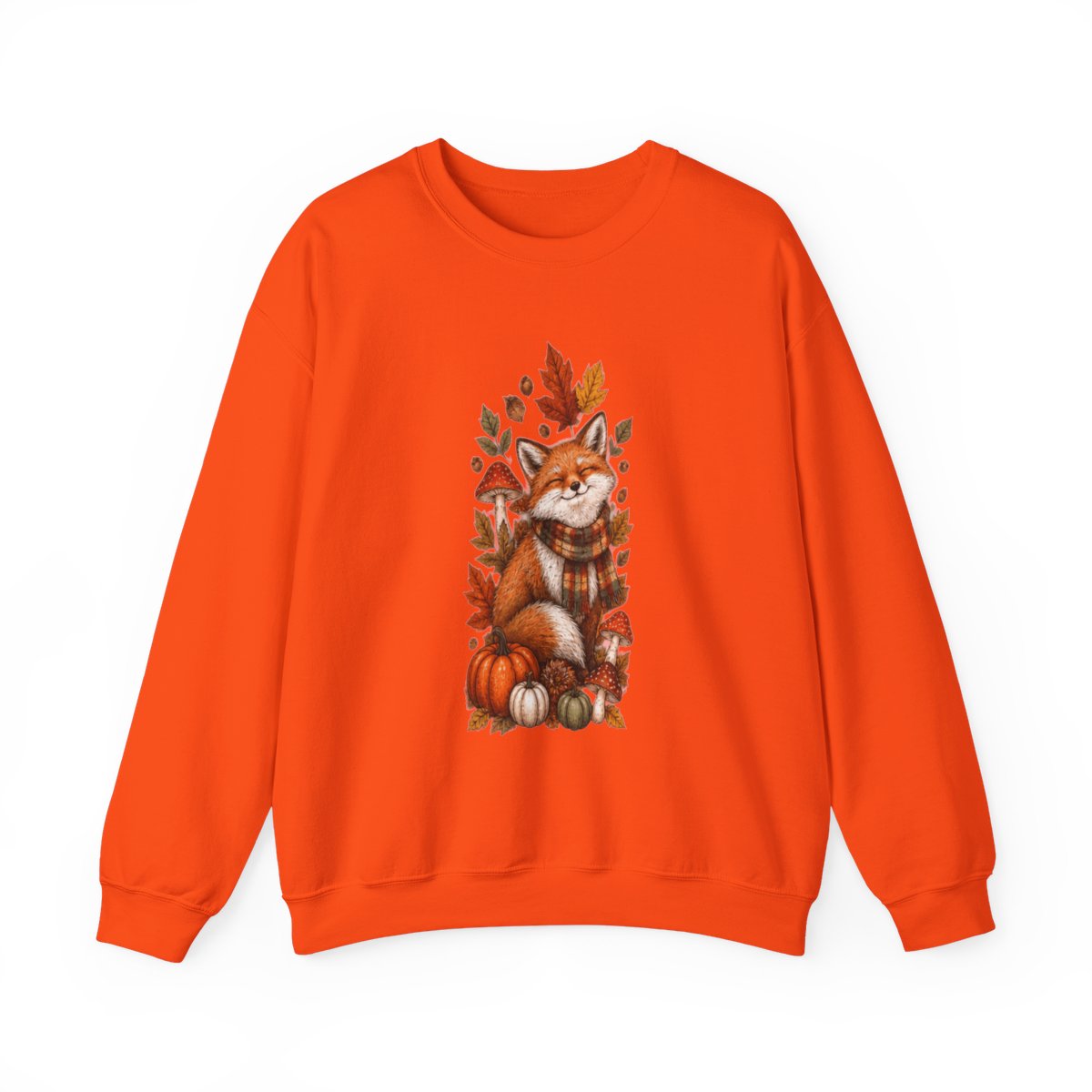 FALL FOX Unisex Heavy Blend™ Crewneck Sweatshirt