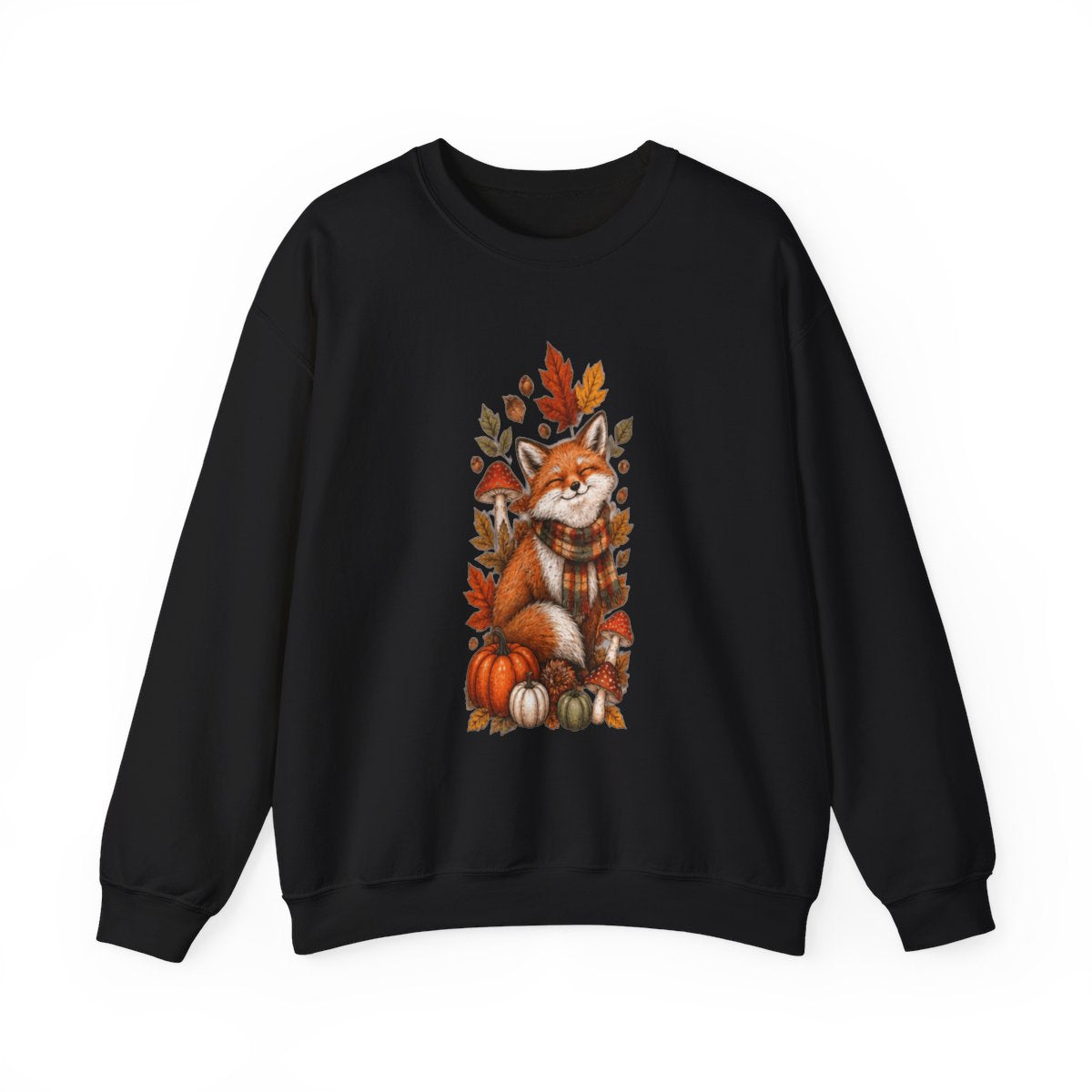 FALL FOX Unisex Heavy Blend™ Crewneck Sweatshirt