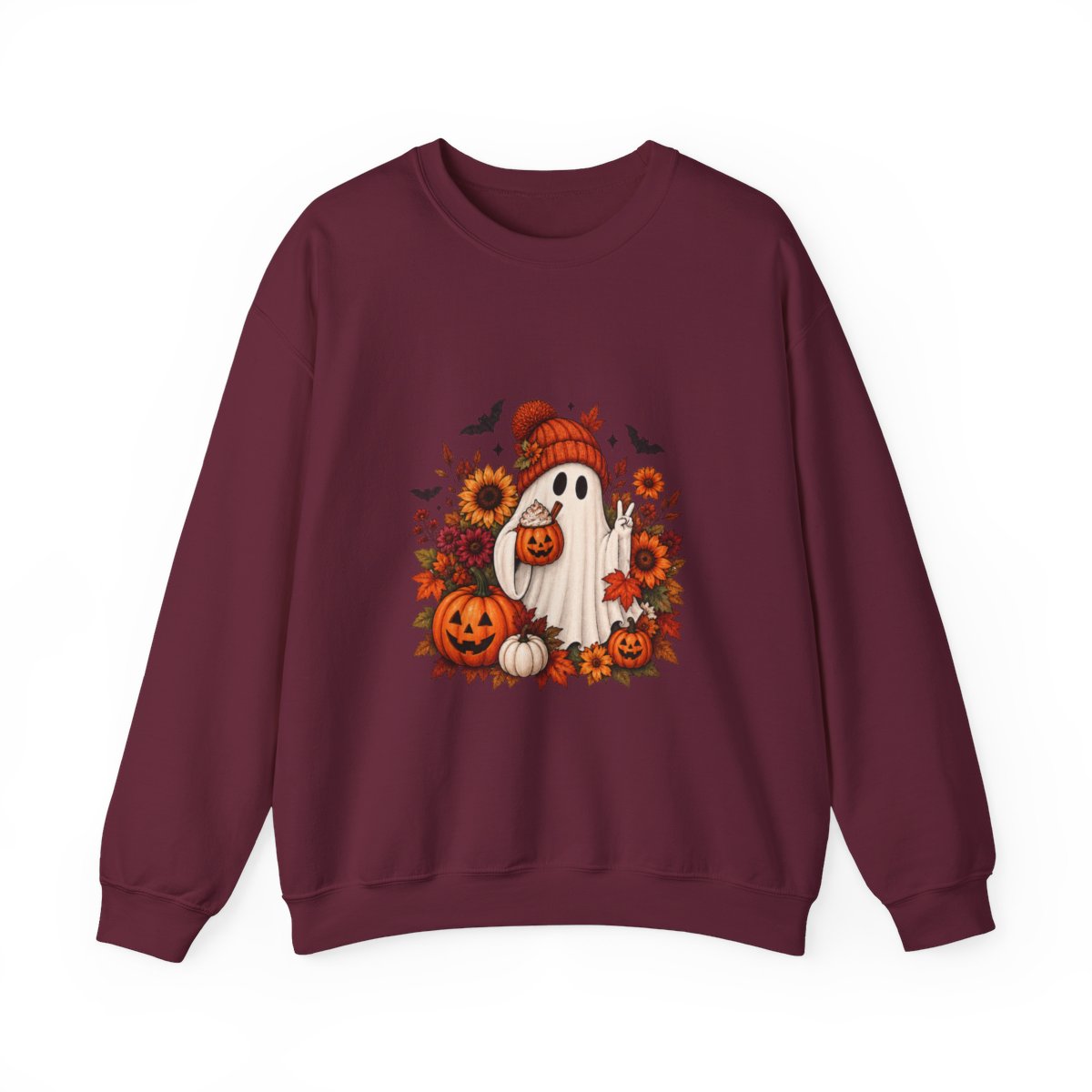FALL GHOST Unisex Heavy Blend™ Crewneck Sweatshirt