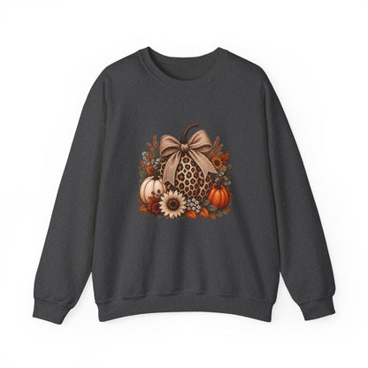 LEOPARD PUMPKIN Unisex Heavy Blend™ Crewneck Sweatshirt