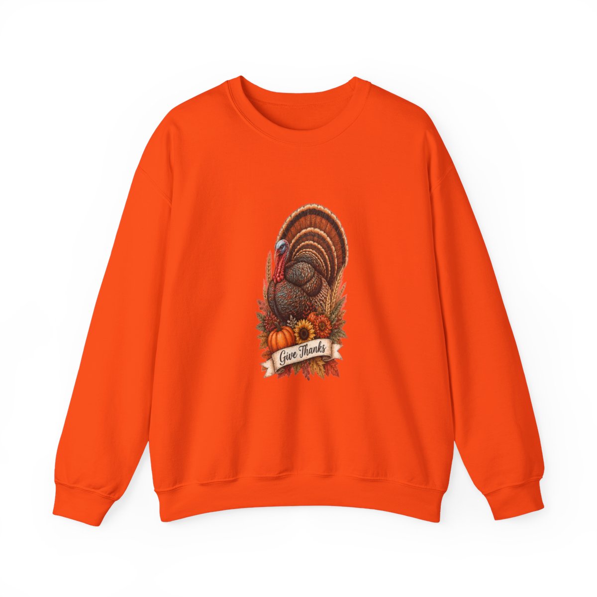 GIVE THANKS Unisex Heavy Blend™ Crewneck Sweatshirt