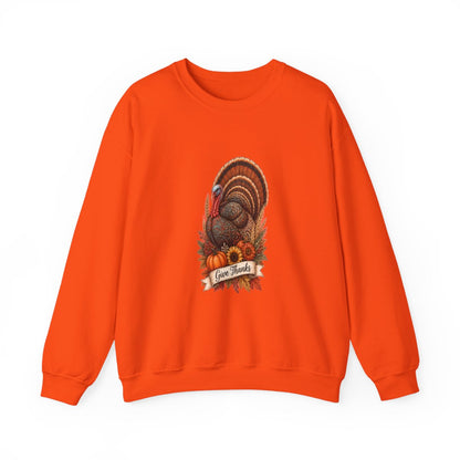 GIVE THANKS Unisex Heavy Blend™ Crewneck Sweatshirt
