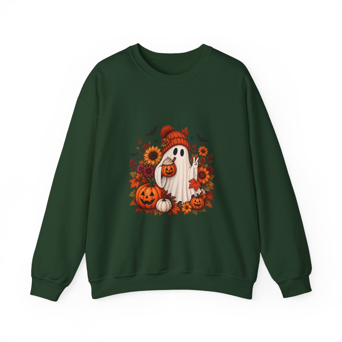 FALL GHOST Unisex Heavy Blend™ Crewneck Sweatshirt