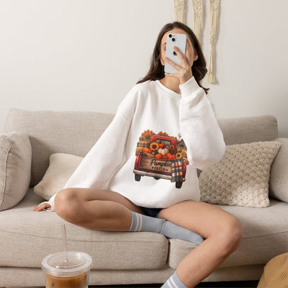 PUMPKIN PATCH TRUCK Unisex Heavy Blend™ Crewneck Sweatshirt