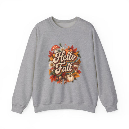 HELLO FALL Unisex Heavy Blend™ Crewneck Sweatshirt