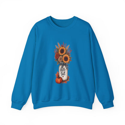 HELLO FALL Unisex Heavy Blend™ Crewneck Sweatshirt