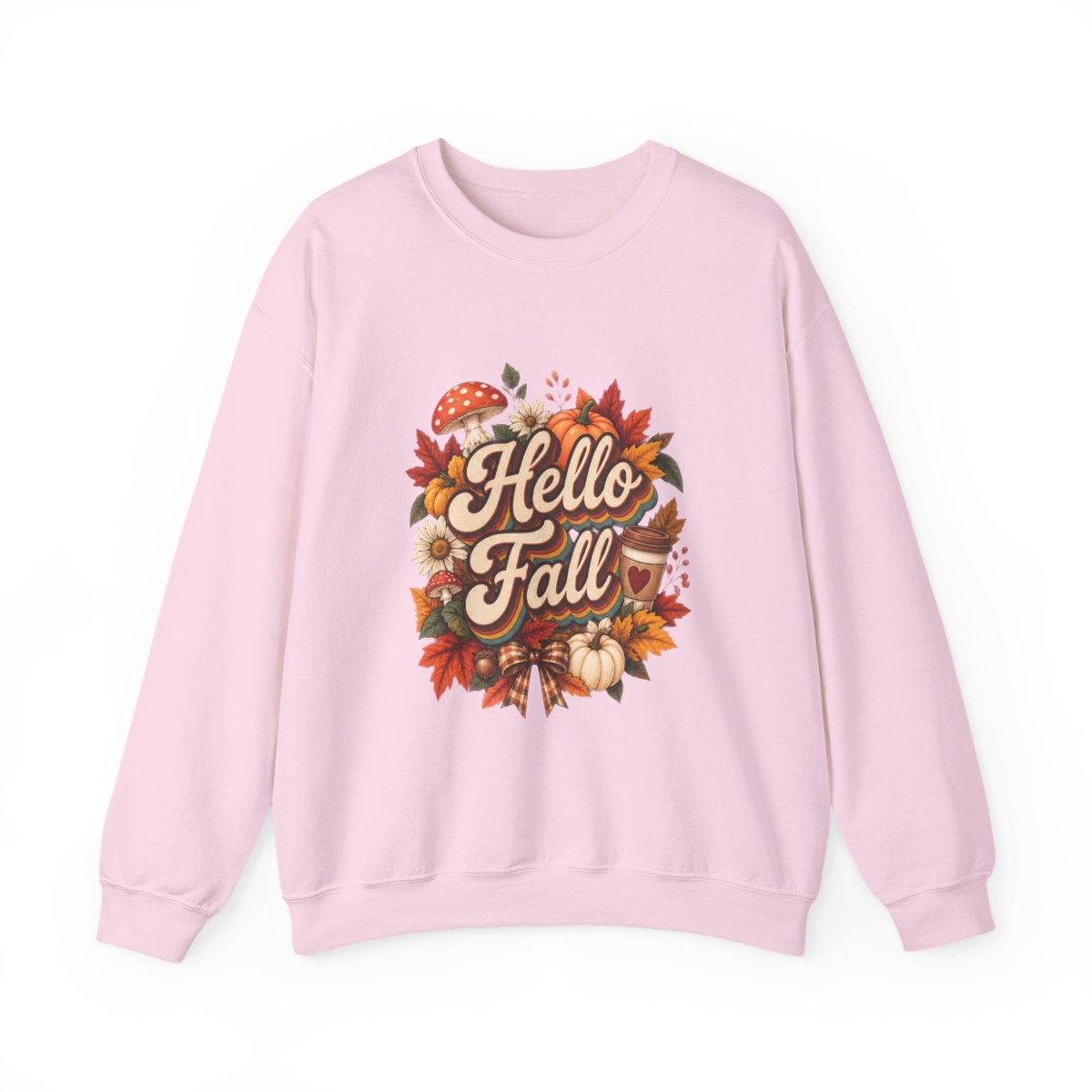 HELLO FALL Unisex Heavy Blend™ Crewneck Sweatshirt