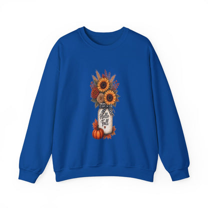 HELLO FALL Unisex Heavy Blend™ Crewneck Sweatshirt