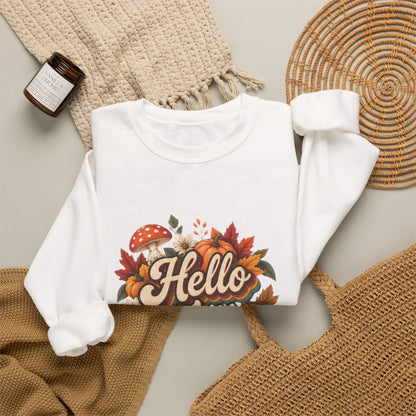 HELLO FALL Unisex Heavy Blend™ Crewneck Sweatshirt