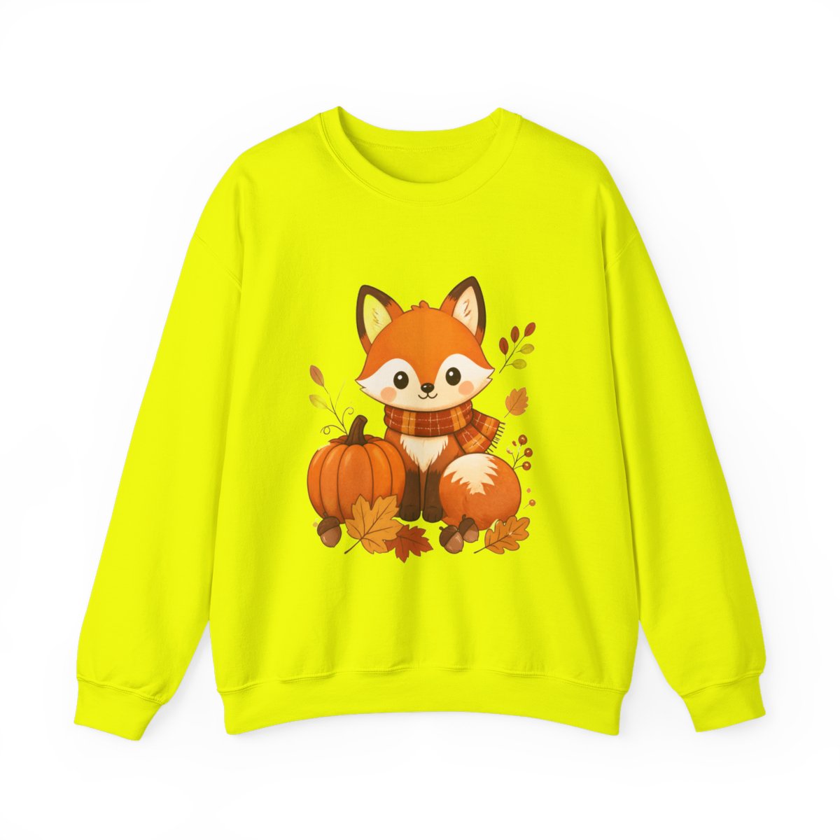 FALL FOX Unisex Heavy Blend™ Crewneck Sweatshirt