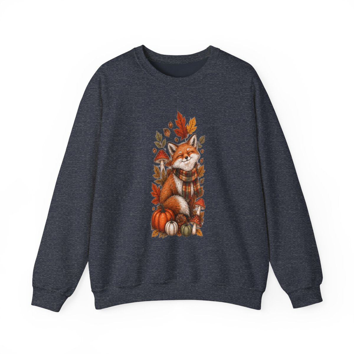 FALL FOX Unisex Heavy Blend™ Crewneck Sweatshirt