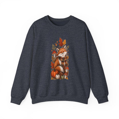 FALL FOX Unisex Heavy Blend™ Crewneck Sweatshirt