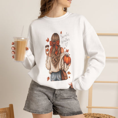 SWEATER WEATHER Unisex Heavy Blend™ Crewneck Sweatshirt