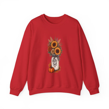 HELLO FALL Unisex Heavy Blend™ Crewneck Sweatshirt