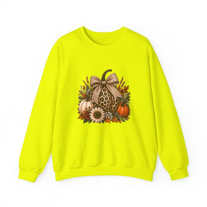LEOPARD PUMPKIN Unisex Heavy Blend™ Crewneck Sweatshirt