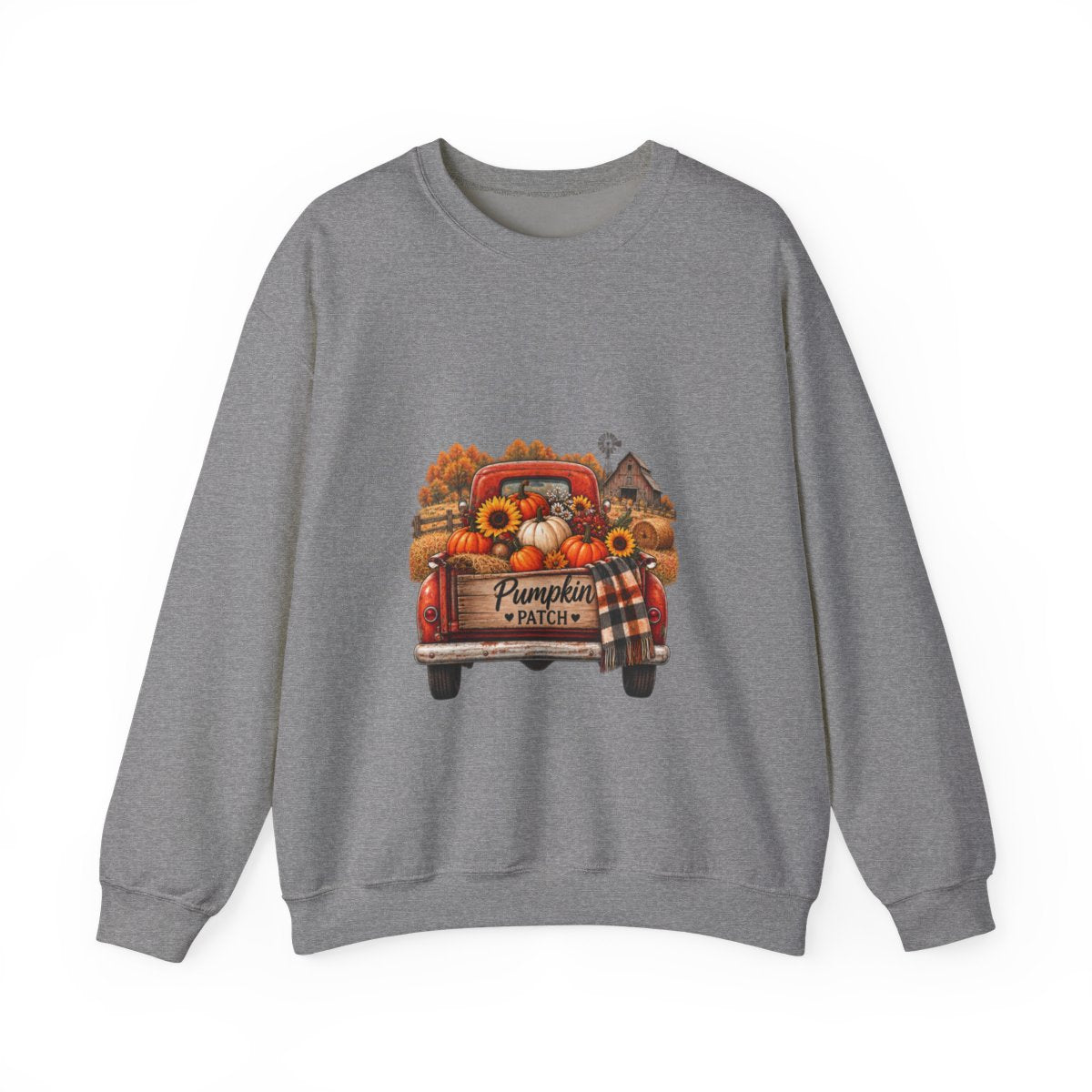 PUMPKIN PATCH TRUCK Unisex Heavy Blend™ Crewneck Sweatshirt