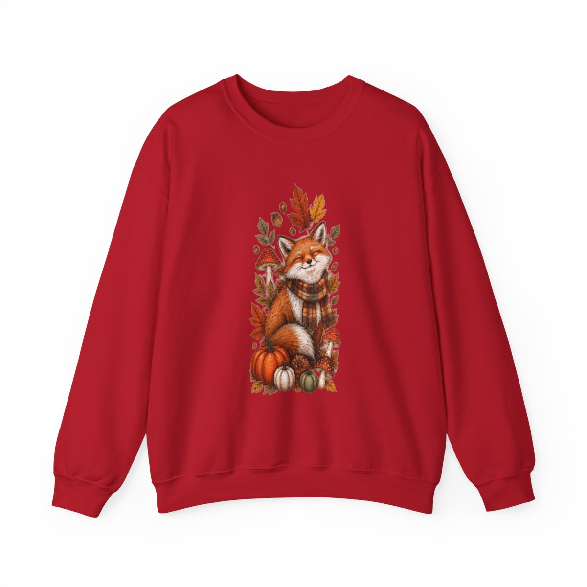 FALL FOX Unisex Heavy Blend™ Crewneck Sweatshirt
